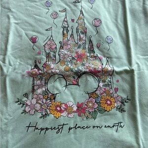 Floral Castle Graphic Tee